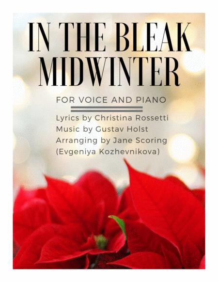 Free Sheet Music In The Bleak Midwinter Voice And Piano