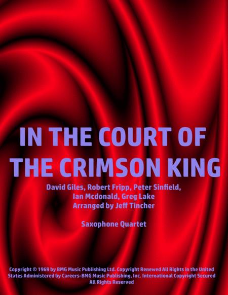 Free Sheet Music In The Court Of The Crimson King
