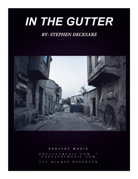 In The Gutter Sheet Music