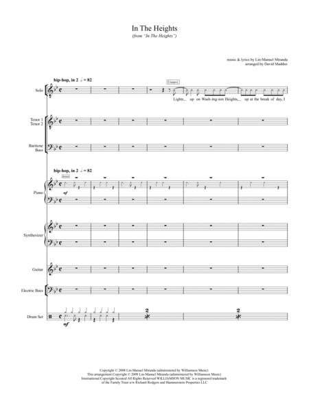 In The Heights Sheet Music