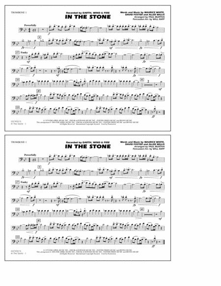 In The Stone Arr Paul Murtha 1st Trombone Sheet Music