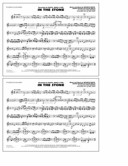 In The Stone Arr Paul Murtha Bb Horn Flugelhorn Sheet Music