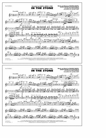 In The Stone Arr Paul Murtha Flute Piccolo Sheet Music