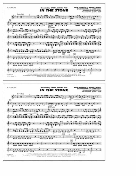 In The Stone Arr Paul Murtha Xylophone Sheet Music