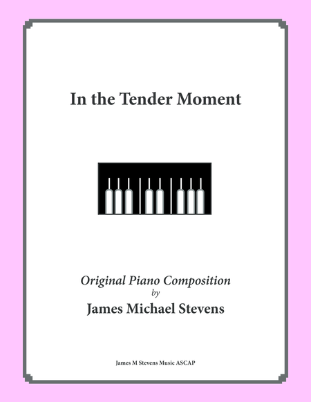 Free Sheet Music In The Tender Moment