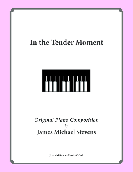 In The Tender Moment Sheet Music