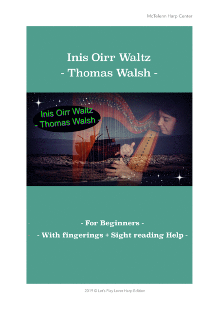 Inis Oirr Waltz Lever Harp Only Score By Eve Mctelenn Sheet Music