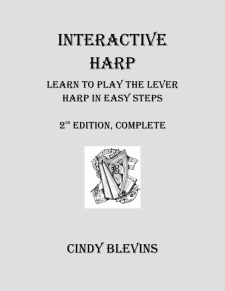 Free Sheet Music Interactive Harp Learn To Play The Lever Harp In Easy Steps 140 Pages Of Harp Learning Enjoyment Lap Harp Friendly