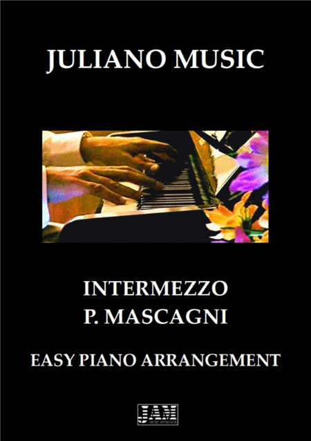 Free Sheet Music Intermezzo Easy Piano C Version P Mascagni