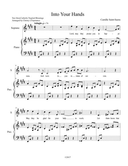 Into Your Hands Sheet Music