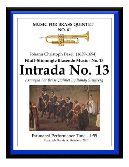 Intrada No 13 Sheet Music