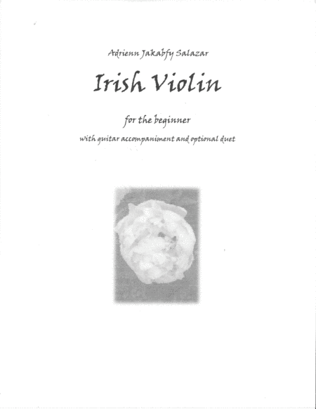 Irish Violin For The Beginner Sheet Music