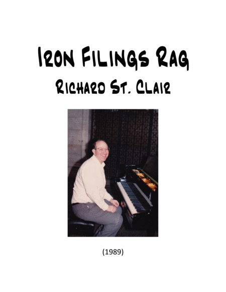 Free Sheet Music Iron Filings Rag For Solo Piano