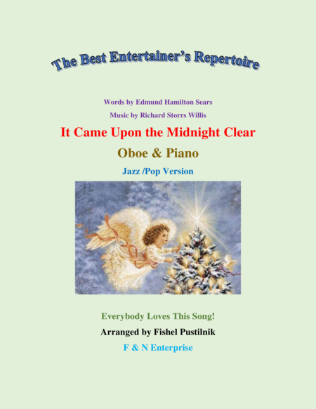 It Came Upon The Midnight Clear For Oboe And Piano Jazz Pop Version Sheet Music