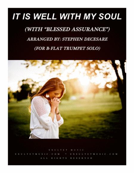 It Is Well With My Soul With Blessed Assurance For Bb Trumpet Solo And Piano Sheet Music