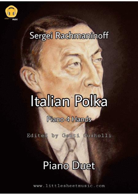 Italian Polka Piano Solo 4 Hands Sheet Music