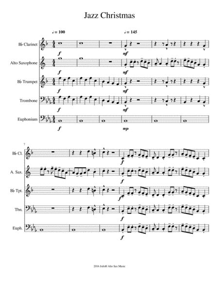 Jazz Christmas Sheet Music