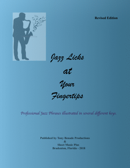 Free Sheet Music Jazz Licks At Your Fingertips