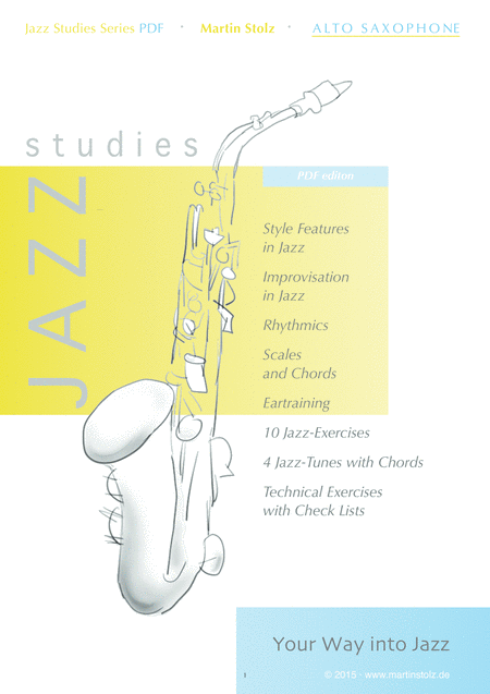 Jazz Studies Alto Saxophone Pdf Edition Sheet Music