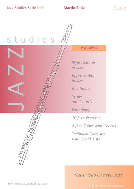 Jazz Studies Flute Pdf Edition Sheet Music