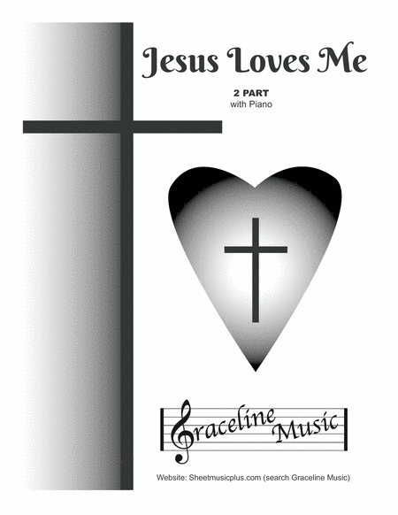 Jesus Loves Me 2 Part Sheet Music