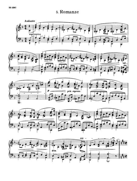Free Sheet Music Johannes Brahms Romance In F Major Op 118 No 5 Complete Version