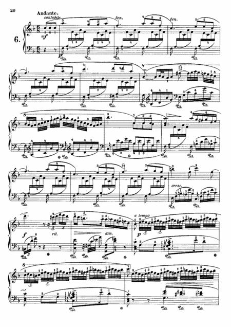 John Field Nocturne No 6 In F Major Complete Version Sheet Music