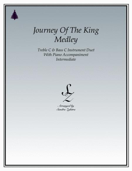 Free Sheet Music Journey Of The King Treble And Bass C Instrument Duet