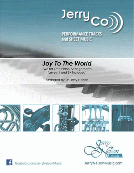 Free Sheet Music Joy To The World V3 2 For 1 Piano Standalone Arrs Jazz