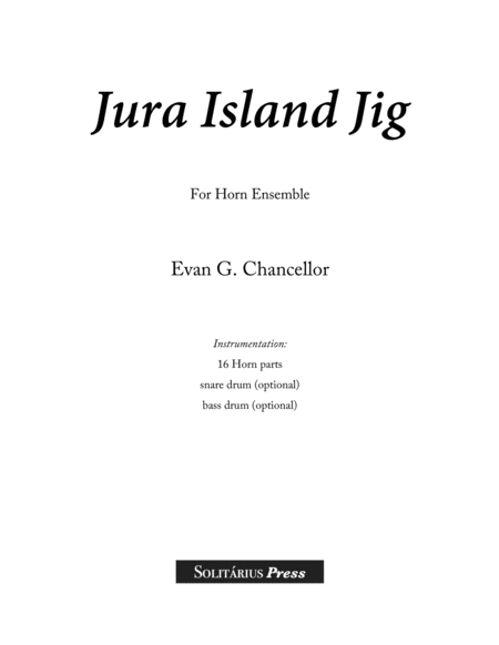 Jura Island Jig Sheet Music