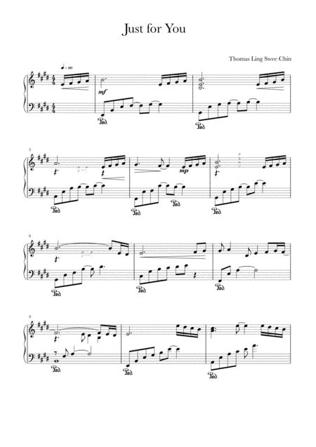 Free Sheet Music Just For You