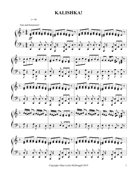 Kalishka Sheet Music