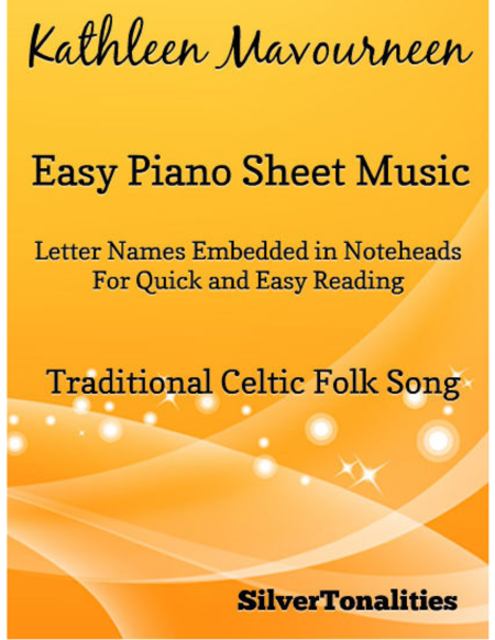 Free Sheet Music Kathleen Mavourneen Easy Piano Sheet Music
