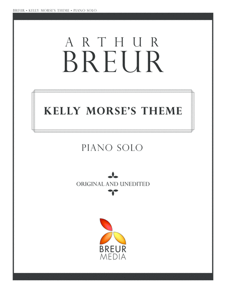 Free Sheet Music Kelly Morses Theme Piano Solo