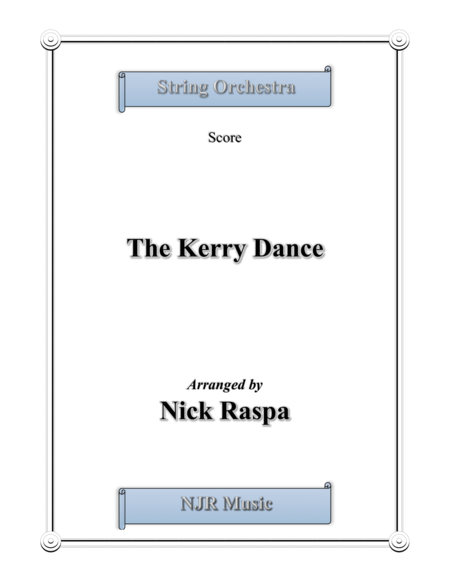 Free Sheet Music Kerry Dance Full Set