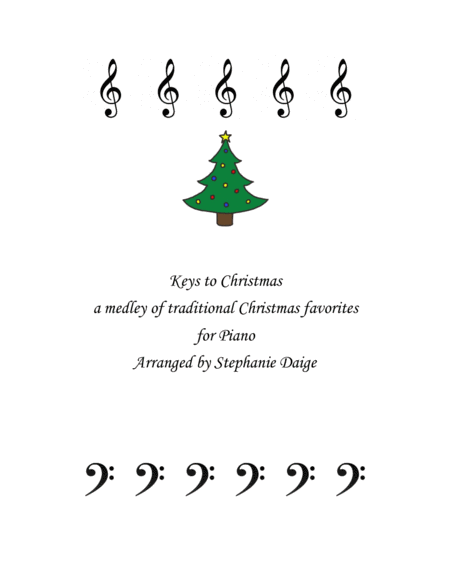 Keys To Christmas Medley For Piano Sheet Music