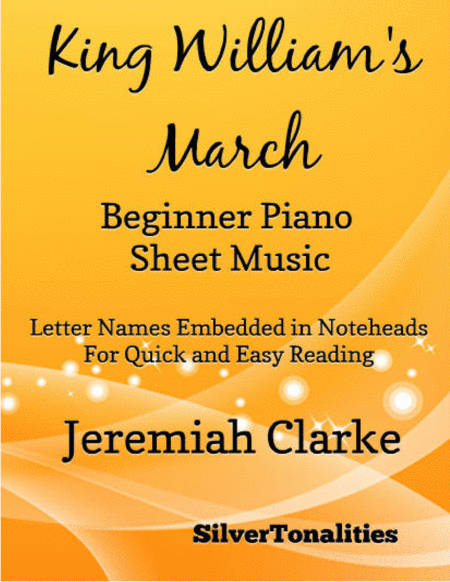 King Williams March Beginner Piano Sheet Music Sheet Music