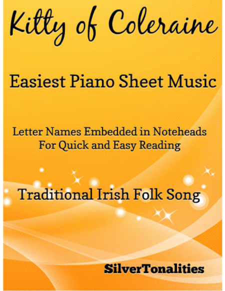 Free Sheet Music Kitty Of Coleraine Easiest Piano Sheet Music