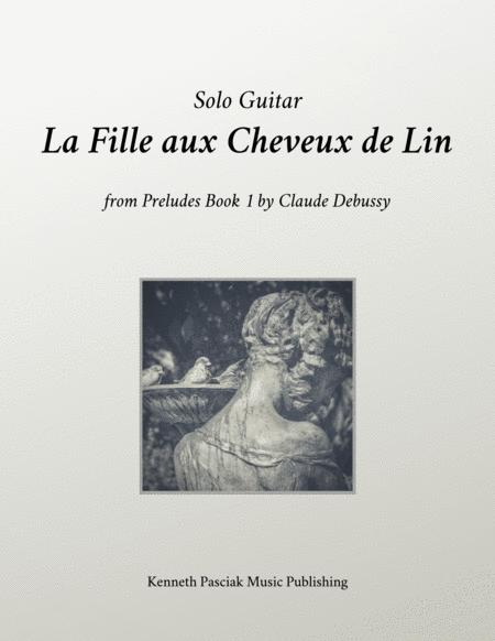 Free Sheet Music La Fille Aux Cheveux De Lin The Girl With The Flaxen Hair