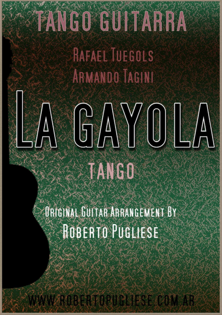 La Gayola Tango Tuegols Tagini Sheet Music