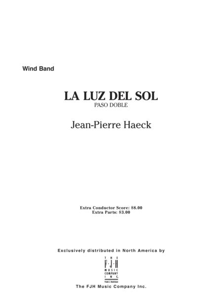 La Luz Del Sol Sheet Music