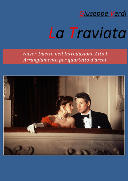 La Traviata Valzer Duetto Nell Introduzione Atto I Sheet Music