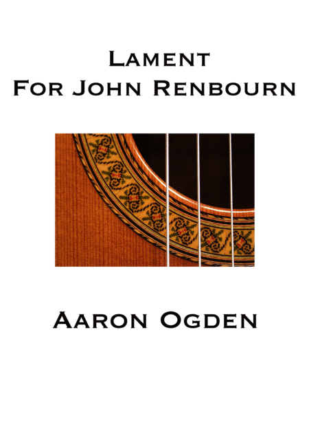 Lament For John Renbourn Sheet Music