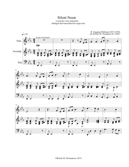 Largo Sostenuto Sheet Music