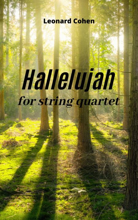 Free Sheet Music Leonard Cohen Hallelujah For String Quartet Soundtrack From Shrek