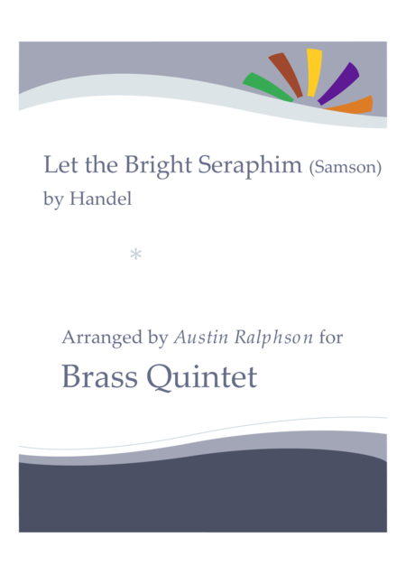 Let The Bright Seraphim From Samson Brass Quintet Sheet Music