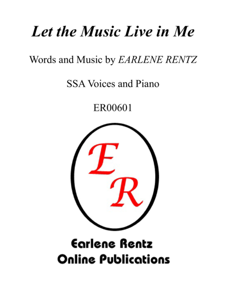 Let The Music Live Ssa Sheet Music