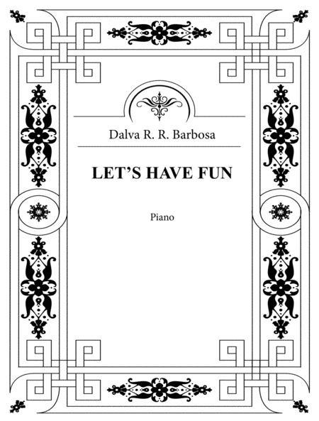 Lets Have Fun Sheet Music