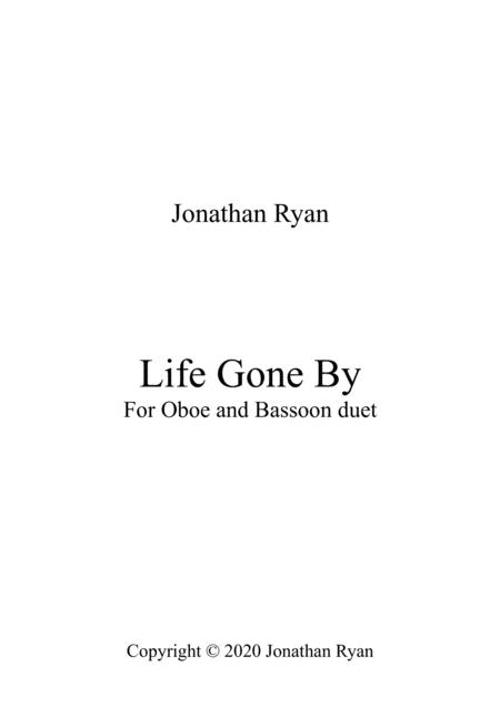 Free Sheet Music Life Gone By For Oboe And Bassoon Duet
