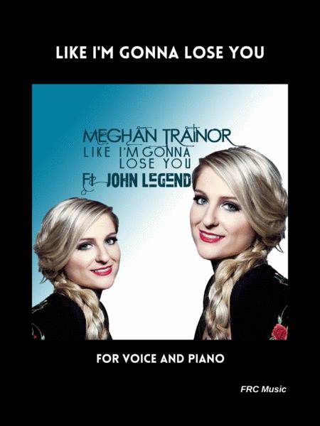 Free Sheet Music Like I M Gonna Lose You For Voice And Piano